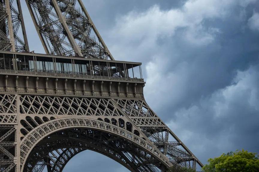 Eiffel tower second floor