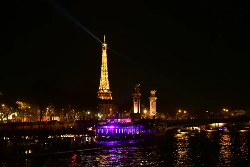 Eiffel Tower Top Lift view