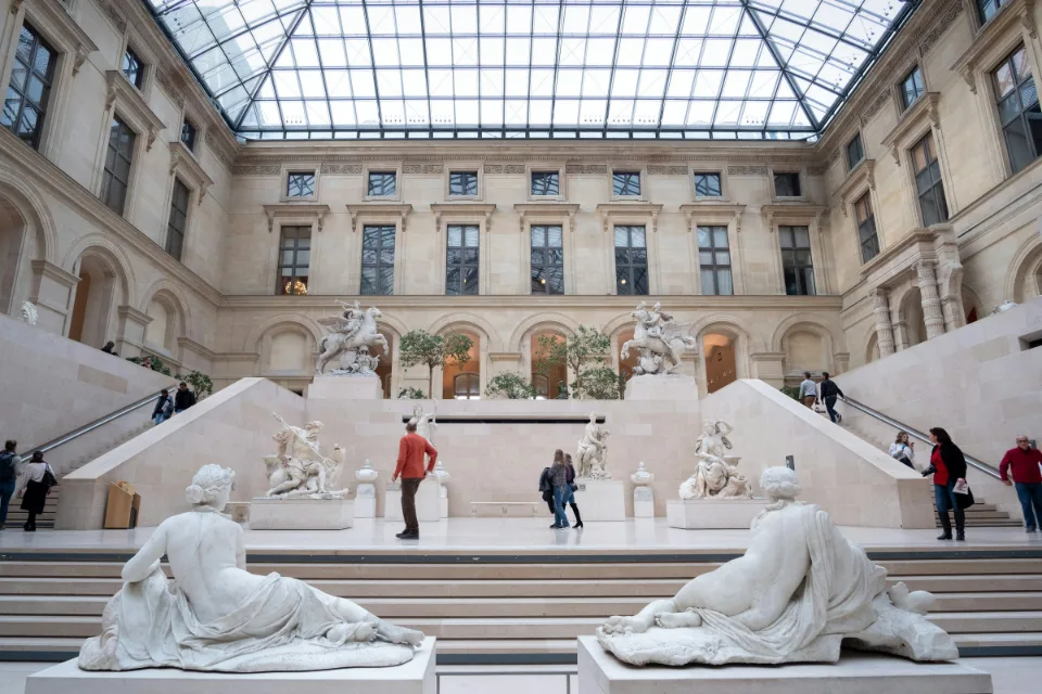 Louvre Museum entrance