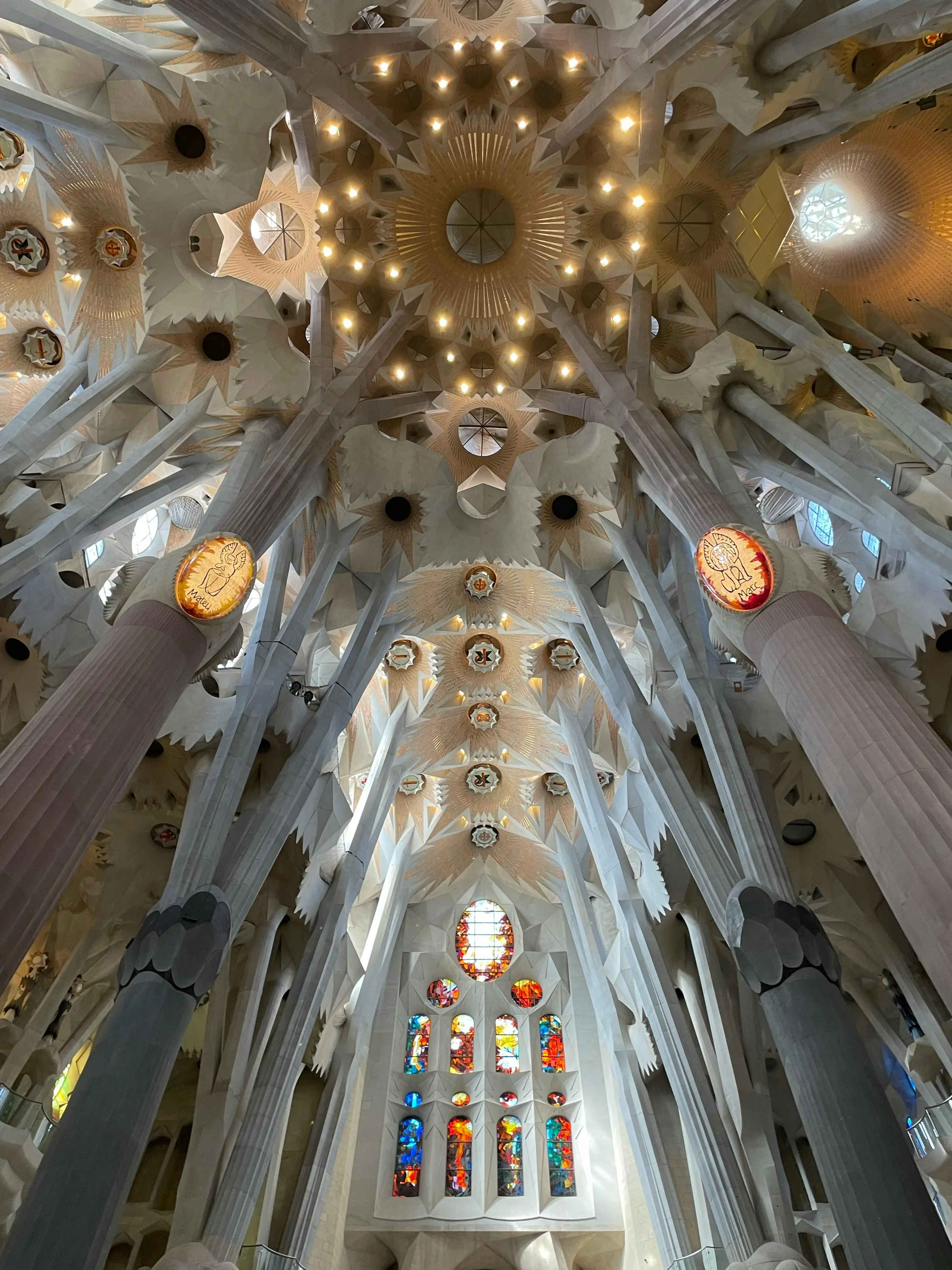 The Interior Forest of Sagrada Familia