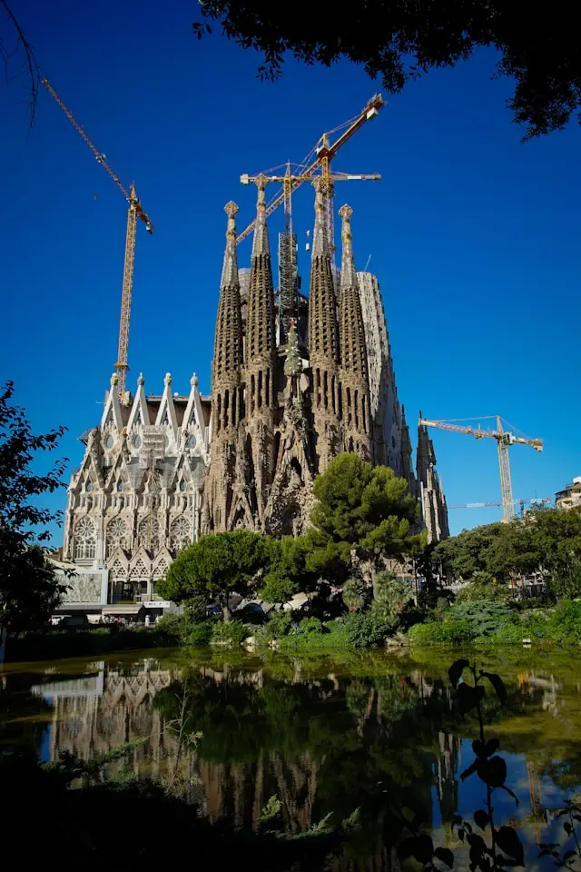 The Nativity Facade of Sagrada Familia