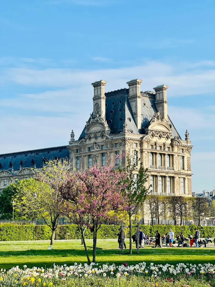 Tuileries Garden in Paris